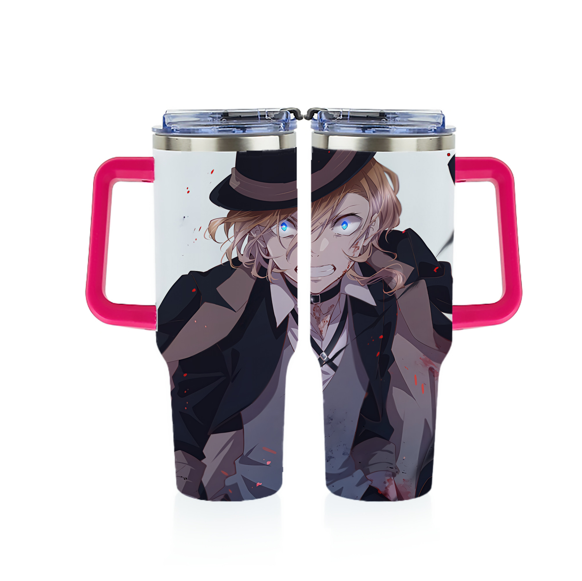 （画像用） 文豪ストレイドッグス Bungo Stray Dogs 1200ｍLフルプリント車用タンブラー